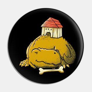 Rex Dog Dinosaur T-Rex Jurassic by Tobe Fonseca Pin