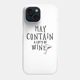 funny wine 2 Phone Case