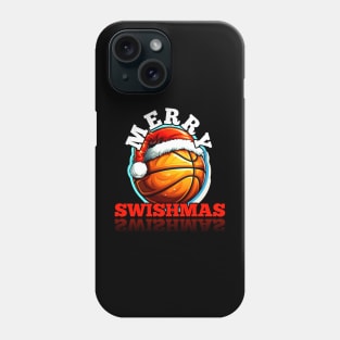 Merry Swishmas Basketball Christmas Phone Case