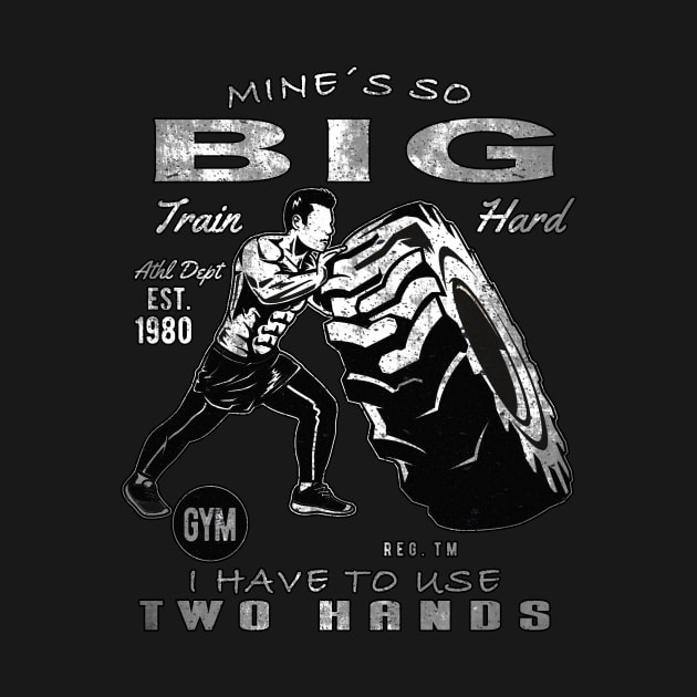 Mine Is So Big I Have To Use Two Hands by printjobz