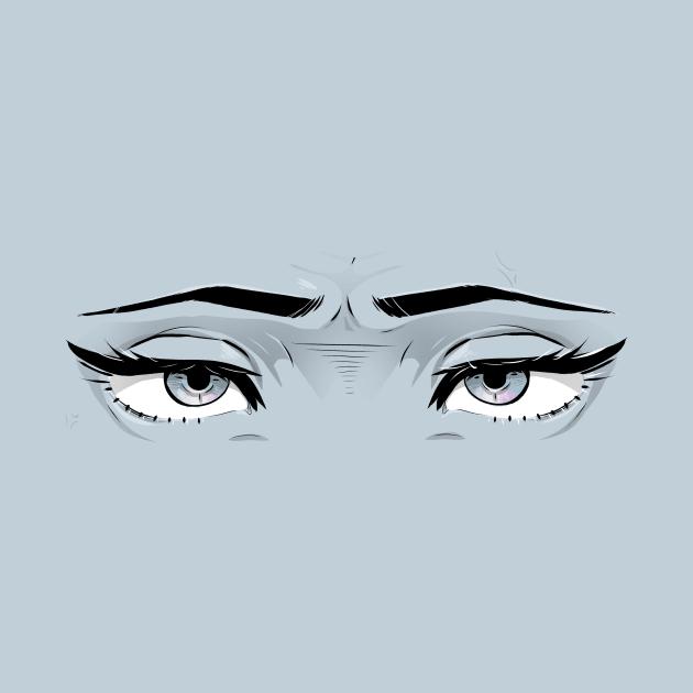 Sassy Anime Eyes by Wyrielle