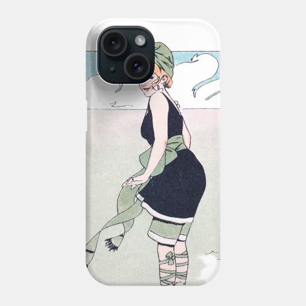 Edwardian Bathing Beauty Phone Case by NEILBAYLIS