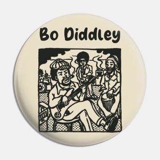 bo didley ll reggae jaming Pin