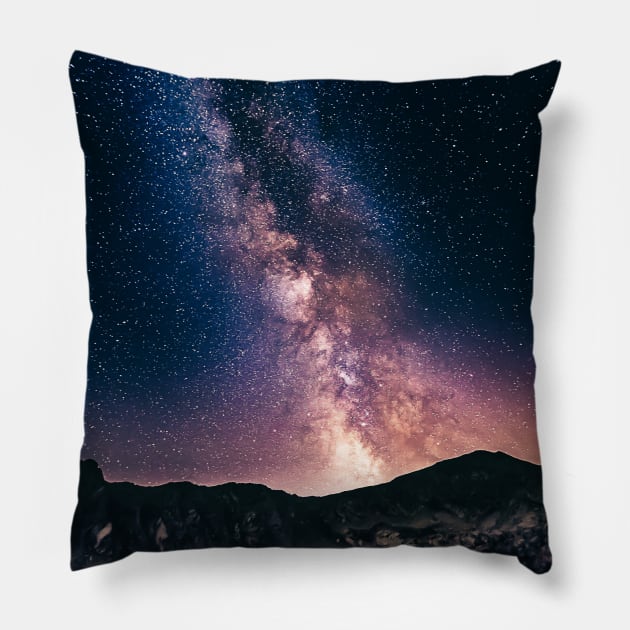 galaxy art Pillow by For_Us