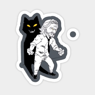 Mini Bigby Wolf Magnet