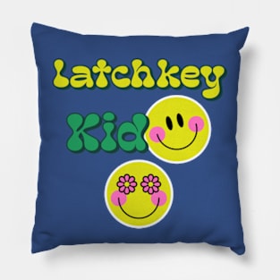 Latchkey Kid Gen X Pillow