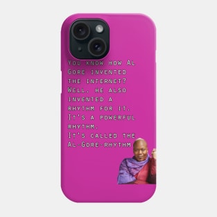 It's called the Al-Gore-Rhythm Phone Case