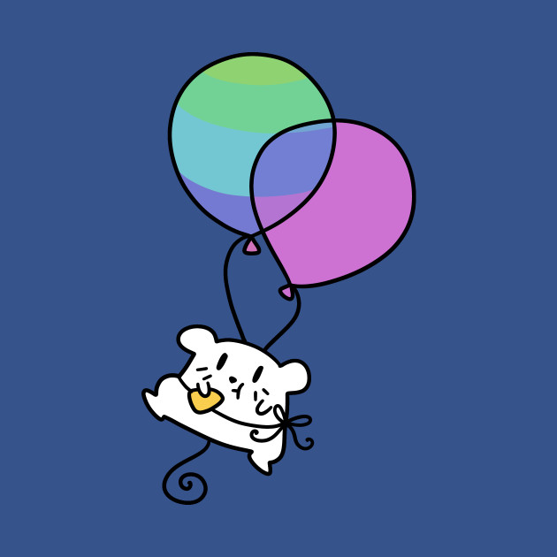 Discover Chubby Balloon Mouse - Mouse - T-Shirt