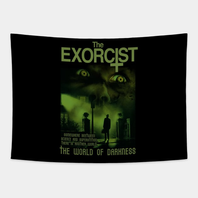 The Exorcist, Classic Horror, (Version 2) Tapestry by The Dark Vestiary