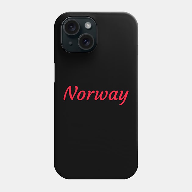 Norway Phone Case by FromBerlinGift
