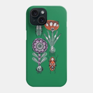 Floral Bugs Phone Case