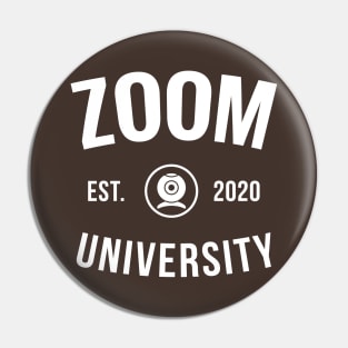 Zoom Learn From Home Pin