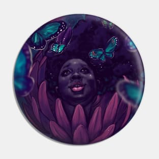 Black Beauty Pin