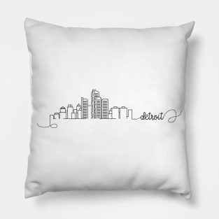 Detroit City Signature Pillow