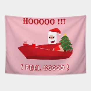 Santa Claus: I Feel Good! Tapestry