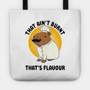 That ain't burnt that's flavour Capybara Chef Tote