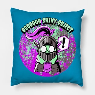 Ooooooh Shiny Object Graphic Pillow