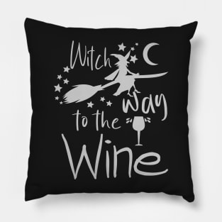 witch way to the wine Pillow