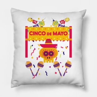 Feliz Cinco De Mayo Pillow