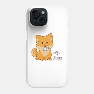 Cute Shiba Inu List Phone Case