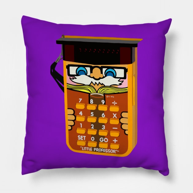 Little Professor Pillow by ElviaMontemayor