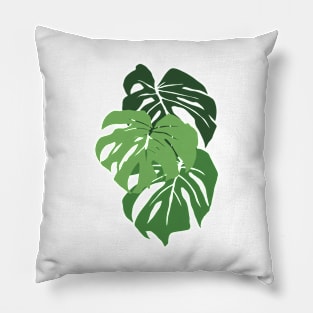 Monstera Leaves PLANTS-1 Pillow