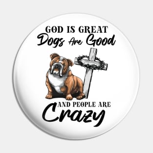 God Is Great Pin