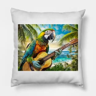 Parrot Head Pillow