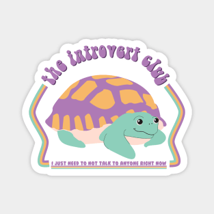 The Introvert Club Magnet