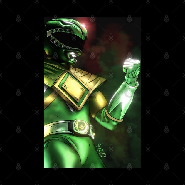 Green Ranger by ArtByVincentVera