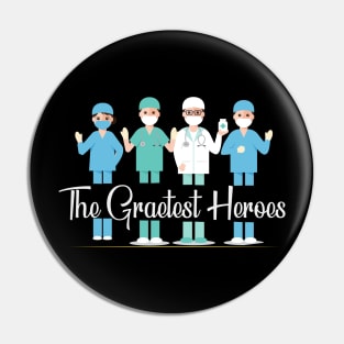 HealthCare Nurse Doctor 2020 Heroes Hospitalist Gift Pin