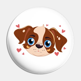 Doggy Love Pin