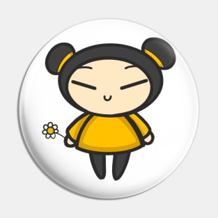 Yellow Daisy Pucca Pin