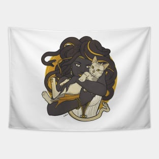 Medusa & Her Chimera Tapestry