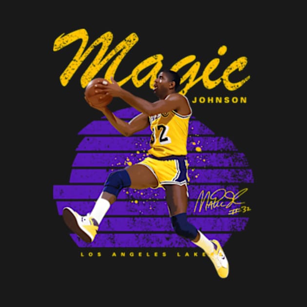 Magic Johnson by binchudala