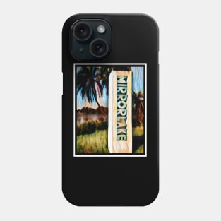 Historic Mirror Lake Downtown St Pete Florida Phone Case