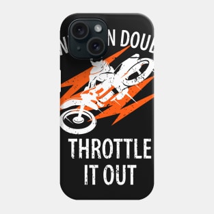 Motocross Biker Freestyle Stunt Phone Case