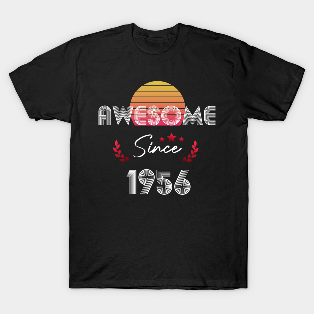 Awesome since 1956, Vintage 1956 birthday, born in 1956 gift - 1956 ...