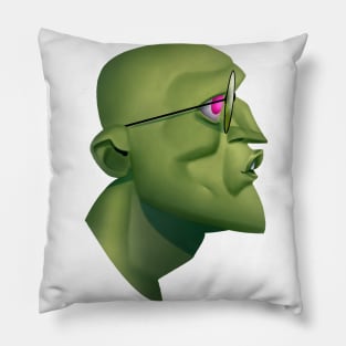 Green Head Pillow