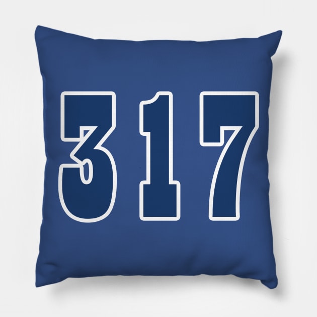 Indianapolis LYFE the 317!!! Pillow by OffesniveLine