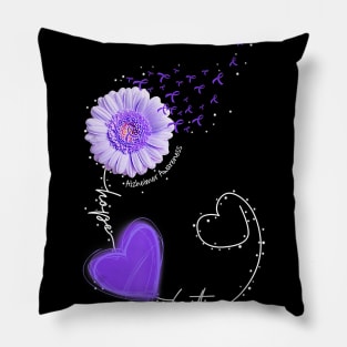 Faith Hope Love Funny Alzheimer Awareness Gift Pillow