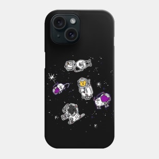 Space Crew 2420 Out There Social Distancing Phone Case