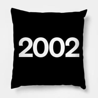 2002 Pillow