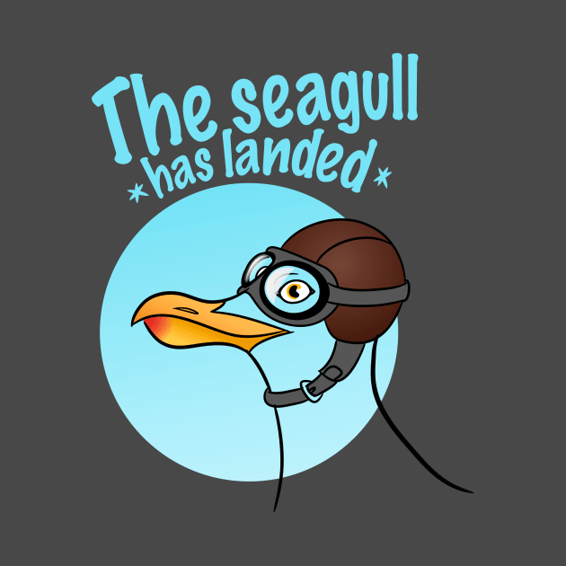 The seagull has landed by unlimitees