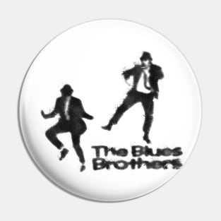 the blues brothers distressed graphic Pin