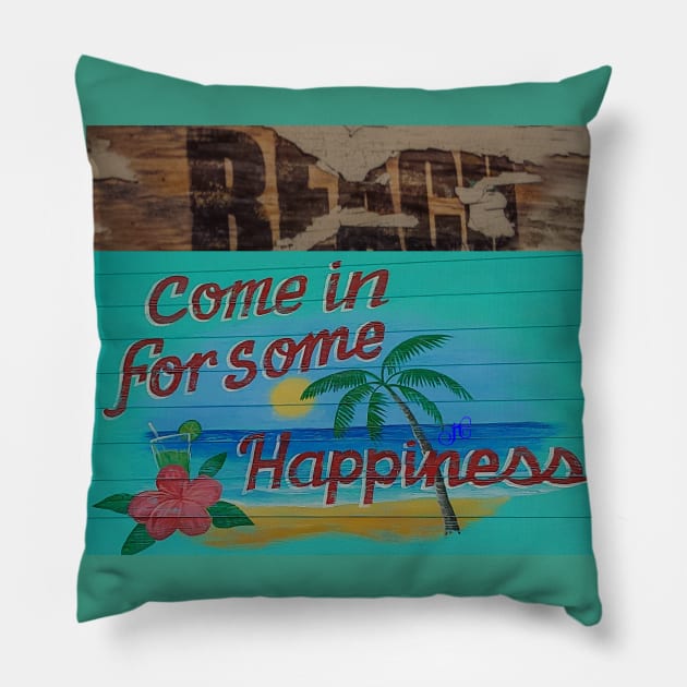 Beach Pillow by LibrosBOOKtique