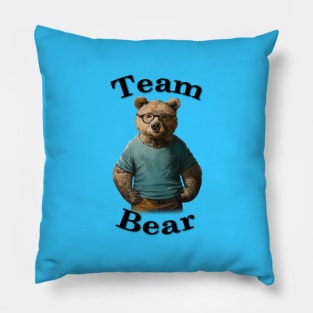 Team Bear Pillow