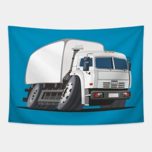 Cartoon truck Tapestry