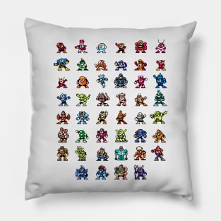 Mega-Man 1-6 Robot Masters Pillow