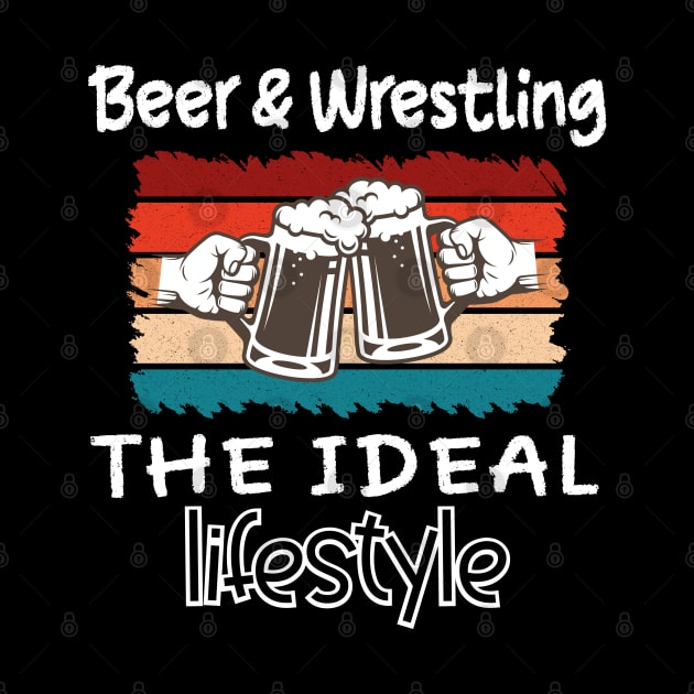 Beer and Wrestling the ideal lifestyle by safoune_omar